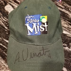 Autographed Adam Vinatieri NE Patriots Pepsi Sierra Mist Cap